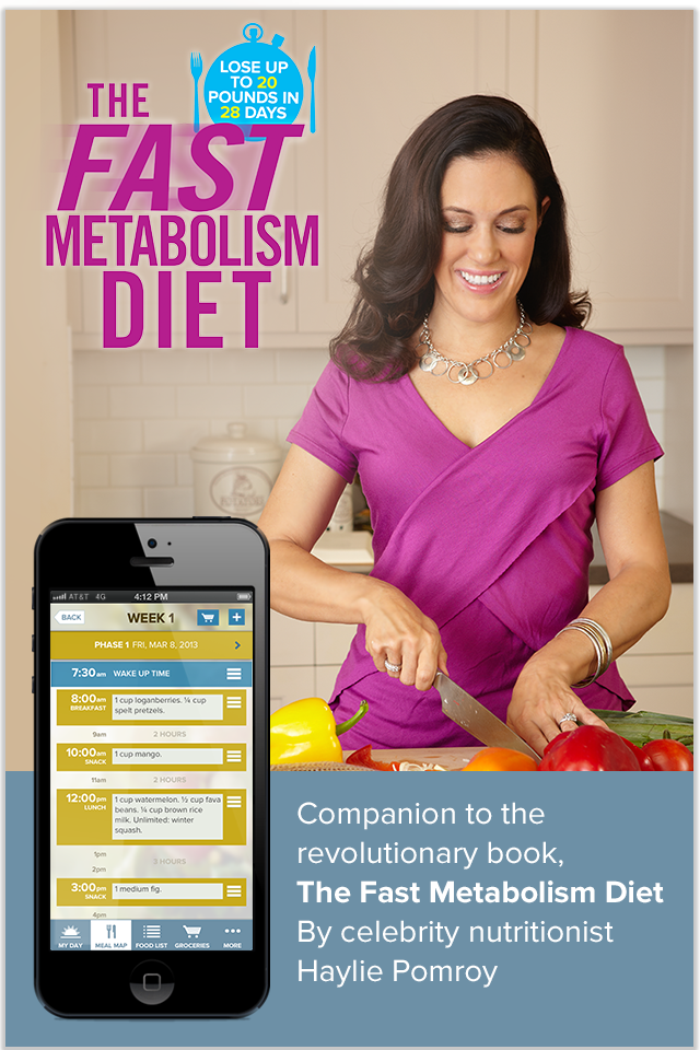 The Fast Metabolism Diet App – Customized meal planning, food lists, and diet tools iPhone